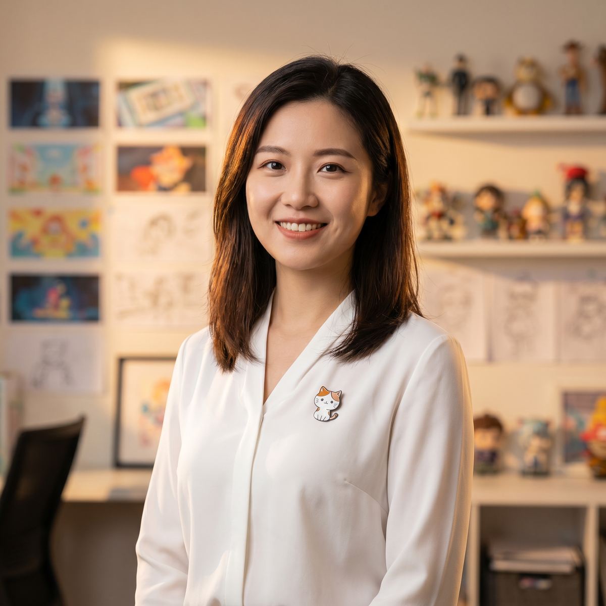 小小绘制片人林雨薇